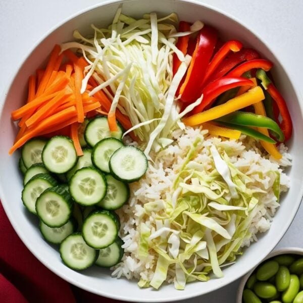 Poké bowl végétarien - Farciennes.