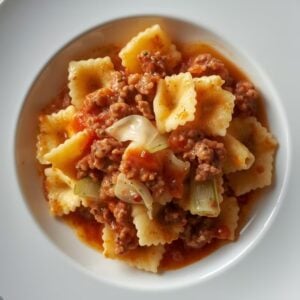 Polpette, fenouil confit & pâtes