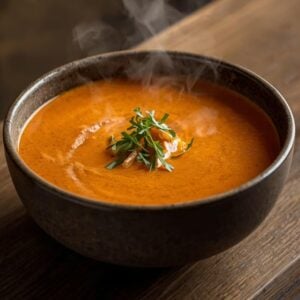Soupe potiron carotte